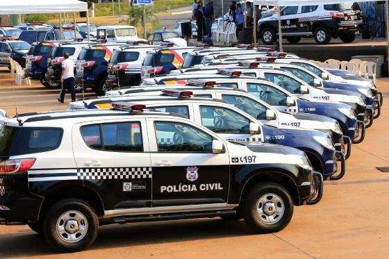 Estado conta com 1.200 veículos locados para garantir a segurança da população em todo Estado
