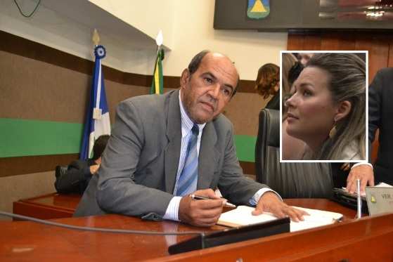 Gisely Pinheiro (detalhe) responderá no lugar do marido falecido. 