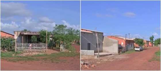 Loteamento JD.Videira já está com casas construídas há cerca de sete anos. 