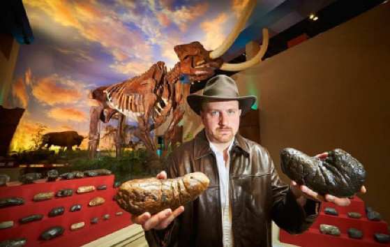 colecionador de fezes fossilizadas do mundo.