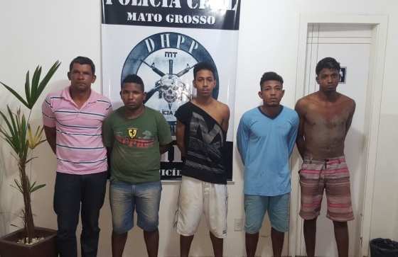 A quadrilha é acusada de torturar e matar um casal de pedreiros em VG.