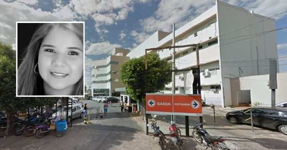 Jaqueline estava internada no hospital Santa Helena, em Cuiabá.