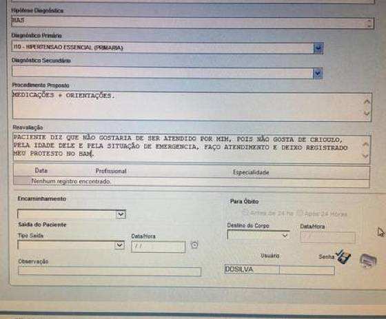 Danilo Silva registrou o caso na delegacia