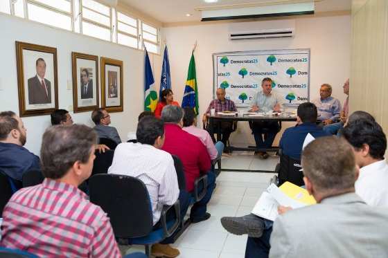 Executiva do Democratas debateu a valorização do partido.