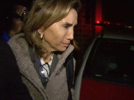 Prefeita Dárcy Vera durante depoimento na Procuradoria Geral do Estado em SP