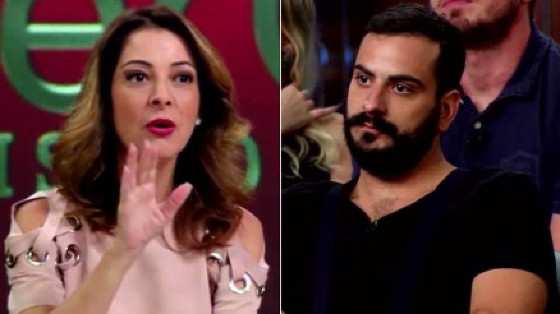 Ana Paula Padrão e Marcelo discutem sobre machismo em 