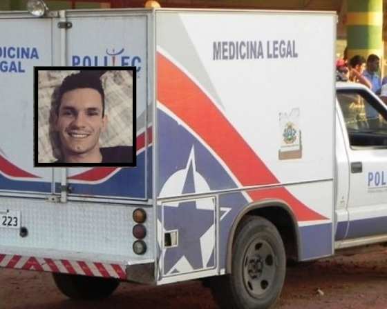 O corpo de Jhonatan foi encontrado com vários ferimentos de tiros e facadas