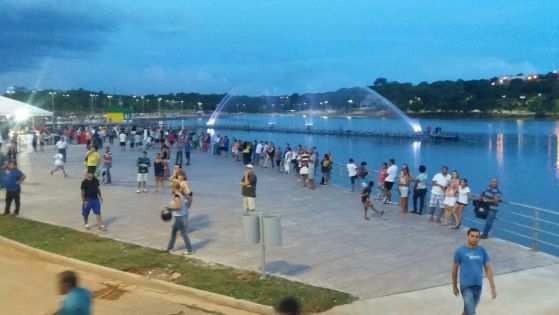 Parque das Águas já foi alvo de denúncias de cadeirantes, que não conseguem acessar o local pela falta de rampas de acesso