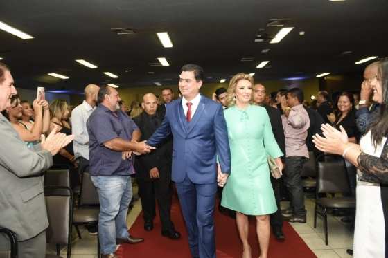 O prefeito Emanuel Pinheiro disse que a missão de Márcia Pinheiro é o ajudar na área social.