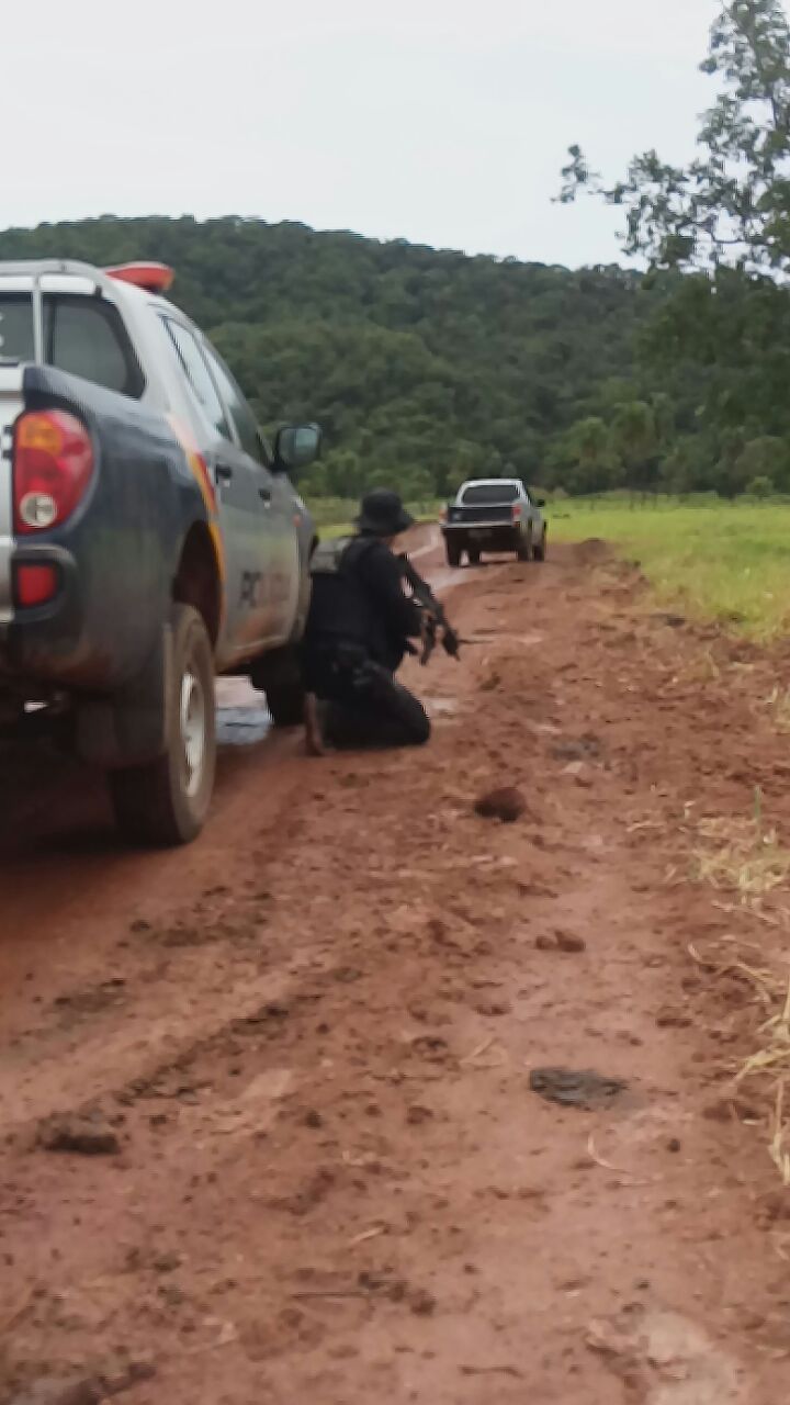 Policia Civil no garimpo