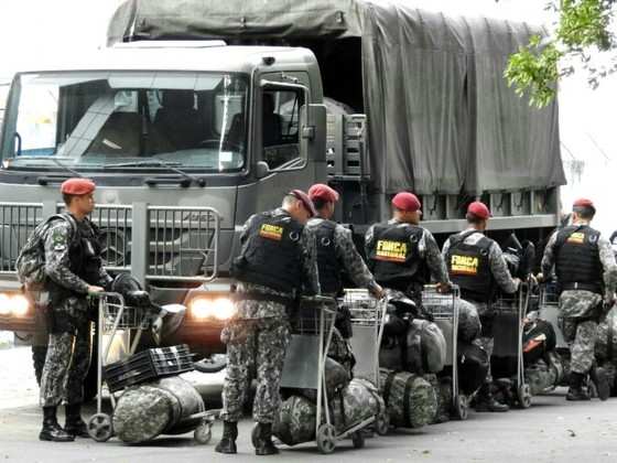 Força Nacional para reforçar a segurança na região da fronteira