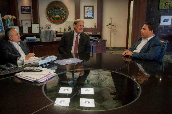 A primeira visita do desembargador Rui Ramos como presidente do TJMT ocorreu nesta quarta