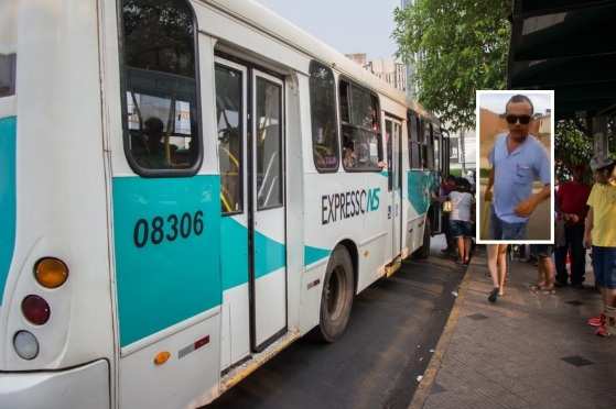A empresa de imediato afastou o motorista que ameaçava pessoas com barra de ferro
