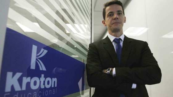 Rodrigo Galindo comanda o grupo Kroton e quer o monopólio do ensino superior privado no Brasil