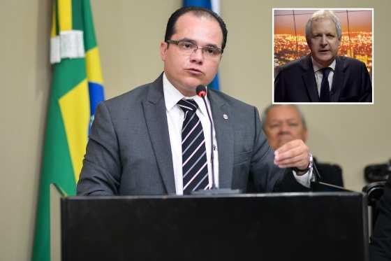 O presidente da OAB-MT, Leonardo Campos, repudiou declarações do jornalista Augusto Nunes (destaque)