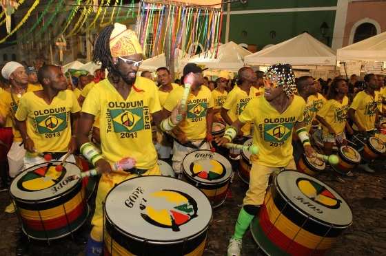 Em Cuiabá, a principal atração será o show nacional do grupo Olodum