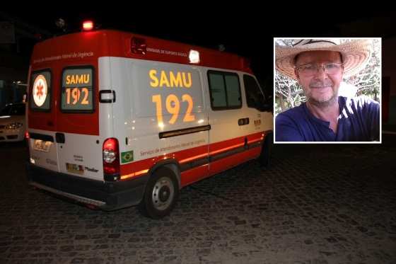Uma ambulância chegou a ser acionada, mas, Gilmar já foi encontrado sem vida