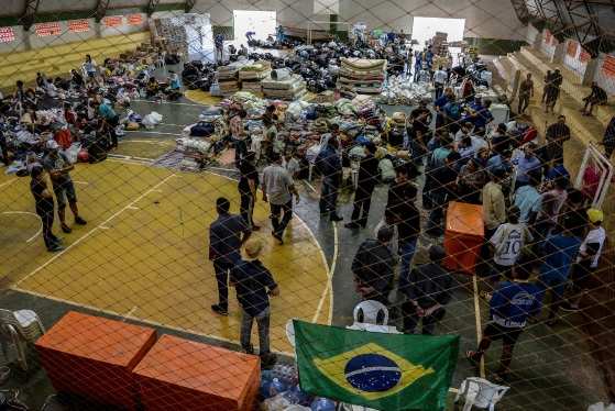 As doações são recebidas na sede da Cruz Vermelha, localizada na Avenida do CPA, ao lado do Comando Geral da PM