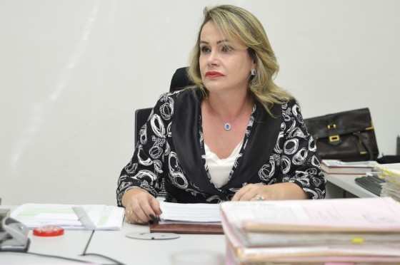 Juíza Célia Regina Vidotti da Vara de Ação Civil Pública e Ação Popular de Cuiabá