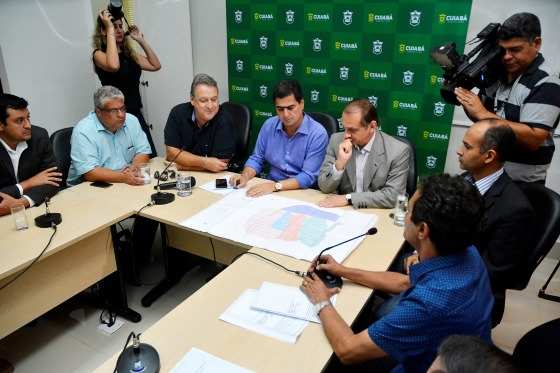 Wilson discutiu ações com o prefeito Emanuel Pinheiro