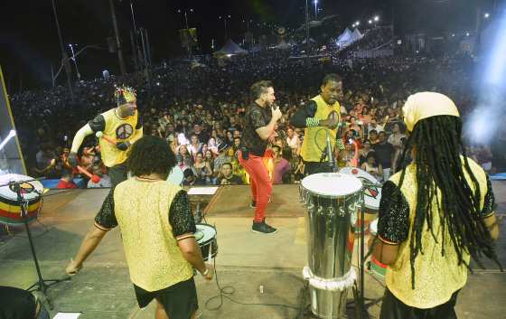 Para o Olodum, se apresentar no carnaval cuiabano foi uma experiência realizadora e muito especial