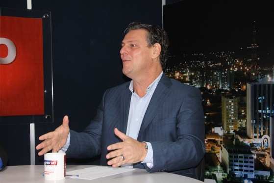 Vice-governador Carlos Fávaro em entrevista ao Conexão Poder