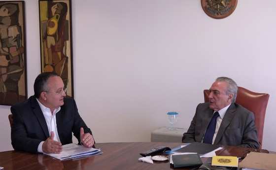 O encontro entre o governador Pedro Taques e o presidente Michel Temer está previsto para acontecer às 17h30 (horário de Brasília), no Palácio do Planalto.
