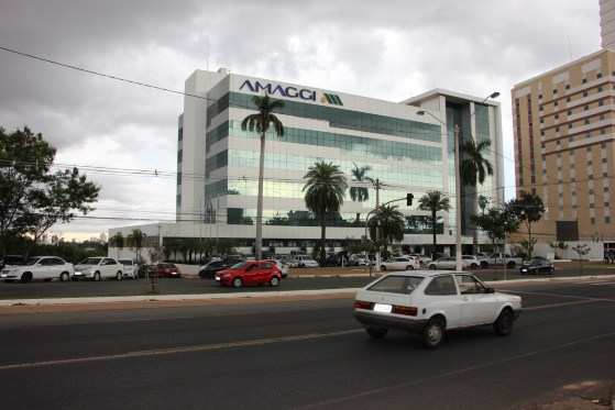 Sede do grupo Amaggi no Centro Político Administrativo, em Cuiabá.