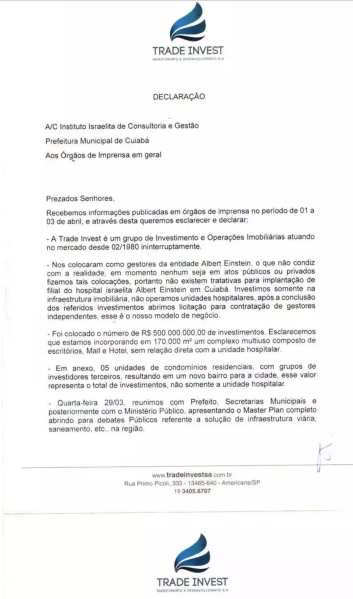 Trade nota