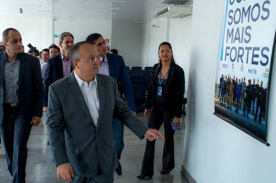Taques inaugurou uma nova sede do Detran, localizada no Coxipó, em Cuiabá