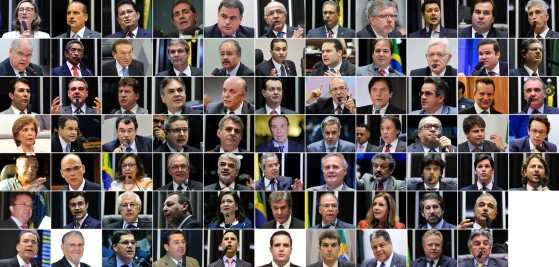 Políticos alvos de inquéritos determinados pelo ministro Edson Fachin, relator da Operação Lava Jato no STF