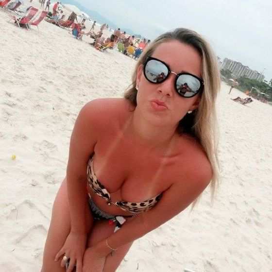 Lubia Gorgete costumava ostentar com fotos em praias, baladas e carros de luxo.