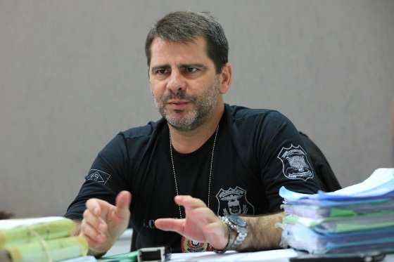 Flávio Stringueta, delegado da Gerência de Combate ao Crime Organizado.