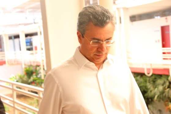 Alan Malouf presta depoimento na 7ª Vara Criminal de Cuiabá, na tarde desta sexta-feira (21).