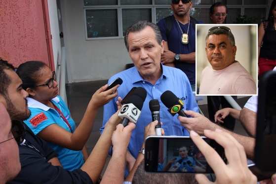 Silvio Cesar, ex-chefe de gabinete do Governo do Estado, e o ex-governador Silval Barbosa (PMDB).