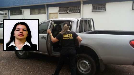 Jocilene Assunção Rodrigues foi presa na Operação Convescote, deflagrada pelo Gaeco na terça-feira (20).