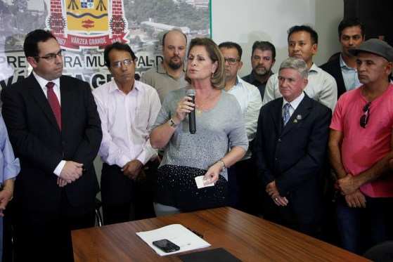 A prefeita Lucimar Campos (DEM) assinou os documentos que tornaram o parque Bernardo Berneck legalmente receber de recursos públicos.