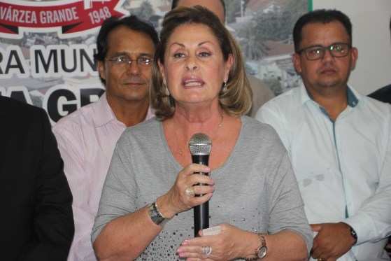 Prefeita Lucimar Campos disse que a entrega de novos leitos de UTI foi da arrecadação do Município.