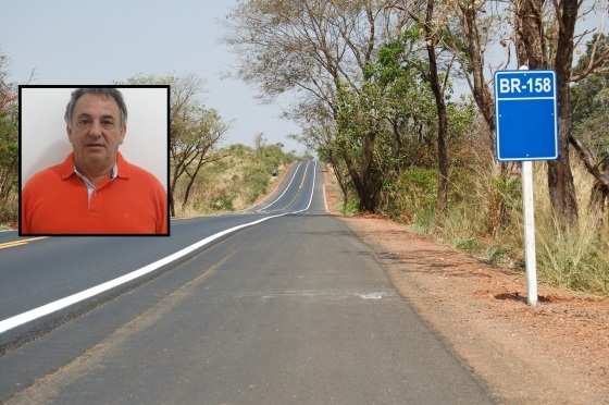 Adelcio capotou a caminhonete que dirigia diversas vezes e sofreu múltiplas fraturas.