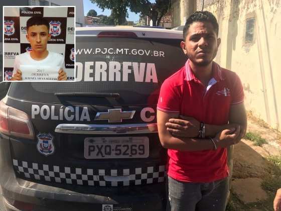 Rafael Silva Aguiar, 18 anos, foi preso nesta segunda-feira (31), os outros dois criminosos foram presos na quinta-feira (27), André Amorim e o menor V.H. S.S.