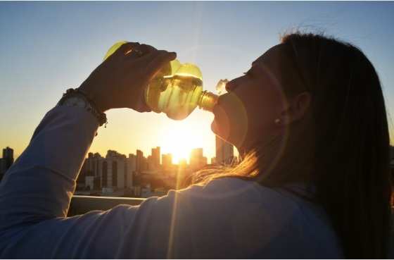 ClimaTempo divulgou que Sorriso (395 km de Cuiabá) registraria máxima de 66 graus na terça-feira (24).