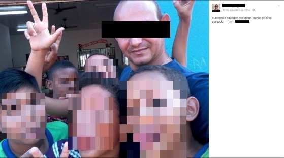 O homem aliciava garotos por grupos de Whatsapp. As identidades foram mantidas em sigilo porque o caso envolve menores de idade.