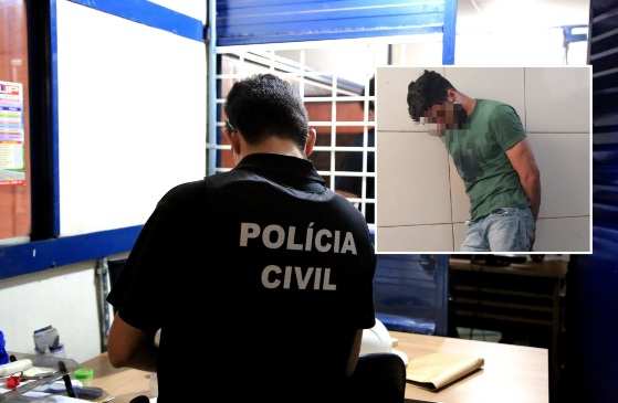 J.D.C.M. foi encaminhado para a Central de Flagrantes (Cisc), do bairro Planalto, onde o caso foi registrado como homicídio doloso.