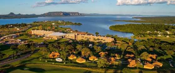 O Malai Manso Resort fica localizado na região do Lago de Manso.