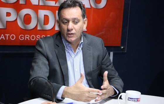 O deputado federal Nilson Leitão vai tentar ocupar uma cadeira no Senado.