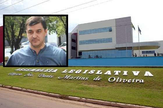 Tschales Franciel Tschá é ex-secretário geral da Assembleia Legislativa e é investigado por autorizar os serviços da Faespe.