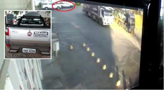 O veículo foi roubado de um caminhão cegonha em Várzea Grande