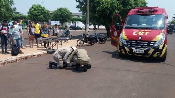 Corpo de Bombeiros tentou reanimar o menino, mas ele já estava morto