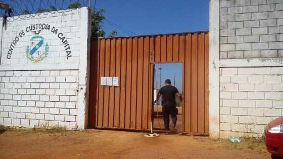 Acusado está preso no Centro de Custódia da Capital