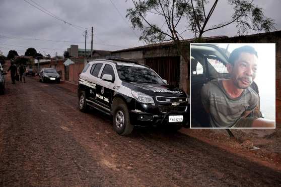 O atirador fugiu após a tentativa de chacina, mas acabou preso.